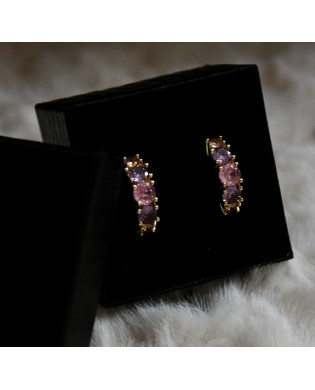 Kolczyki " Violet Aurora"