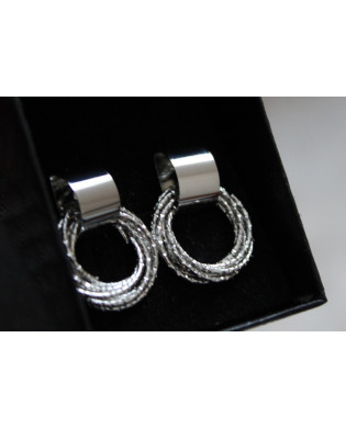 Kolczyki "Spiral Grace"