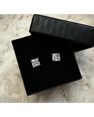 Kolczyki “Pure Square Glow”