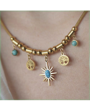 Naszyjnik " Sun Charm Balance"