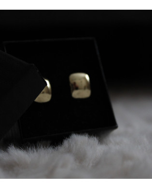 Kolczyki „Golden Sphere”