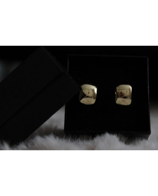 Kolczyki „Golden Sphere”